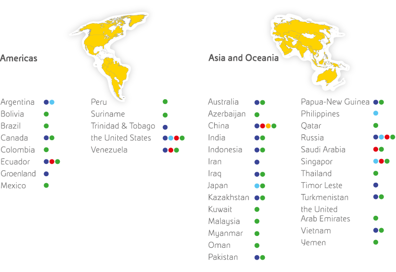 Eni worldwide presence - Africa (graphic)