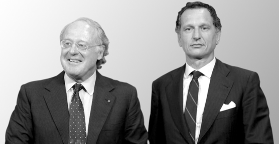 CEO and General Manager Paolo Scaroni and Chairman Giuseppe Recchi (photo)