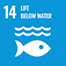 Sustainable Development Goals – goal 14 (icon)