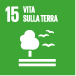 Obiettivi globali per lo sviluppo sostenibile (SDGs) – 15 (icon)