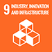Sustainable Development Goals – goal 09 (icon)