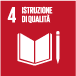 Obiettivi globali per lo sviluppo sostenibile (SDGs) – 04 (icon)