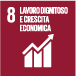 Obiettivi globali per lo sviluppo sostenibile (SDGs) – 08 (icon)