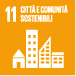 Obiettivi globali per lo sviluppo sostenibile (SDGs) – 11 (icon)