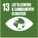 Obiettivi globali per lo sviluppo sostenibile (SDGs) – 13 (icon)