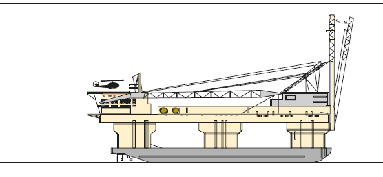 SAIPEM 7000 – Mezzi navali di costruzione (Illustrazione)